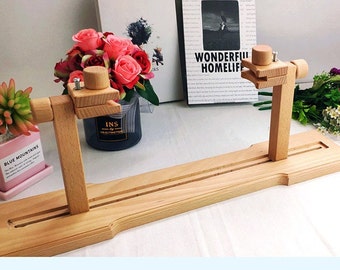 Adjustable Embroidery Wood Stand