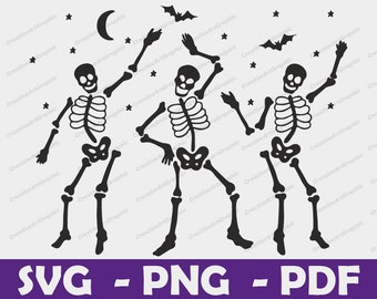 Dancing skeleton svg, halloween skeleton svg, skeleton dance svg, spooky season svg, vibes svg, funny halloween svg, Cricut, Clipart, png