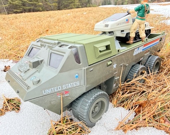 GI Joe APC Truck Modification Basic Flat Bed kit Printed ARAH