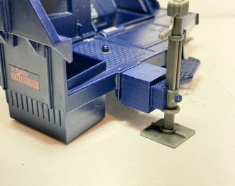 GI Joe ARAH Cobra Surveillance Port Radar Dish  Support Leg Repair 3D Print Kit