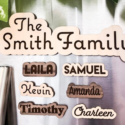 Personalized Fridge Custom Name Personalized Etsy