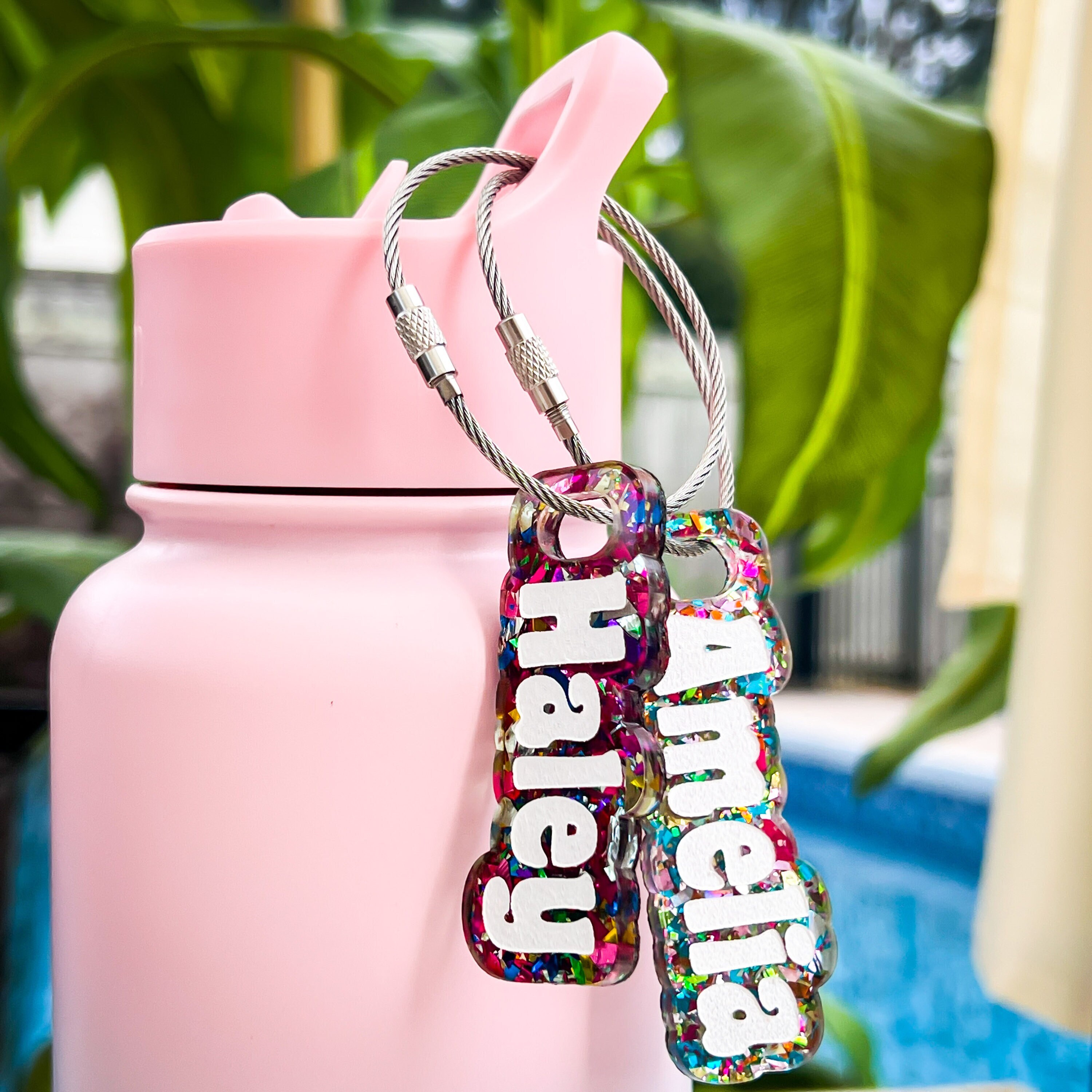 Water Bottle With Cash/ Card/ Key Holder