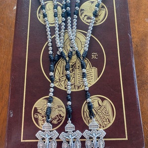 Miniature Stainless Steel Pardon Paracord Rosary