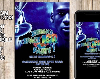 スペースジャムのビンテージポスター、マイケル・ジョーダン