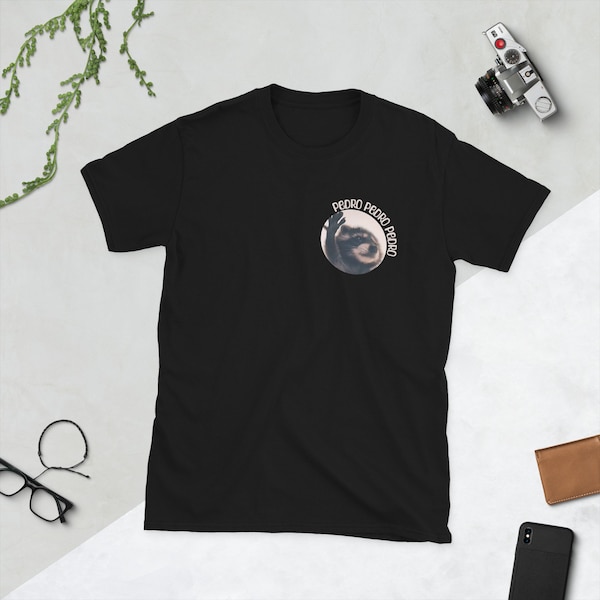 Pedro Pedro Pedro T-Shirt - lustiges Meme Shirt mit dem Pedro Waschbären - witzige Geschenkidee für Fans des neuen Internet Phänomens