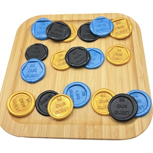 Be Our Guest Wax Seals: Vintage Invitation Seals, Set of 12