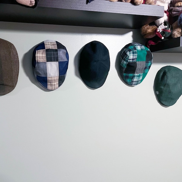 Hat | Cap | Scally Cap | Flat Cap | Boston Scally | 3D Printed Wall Mount | Hanger