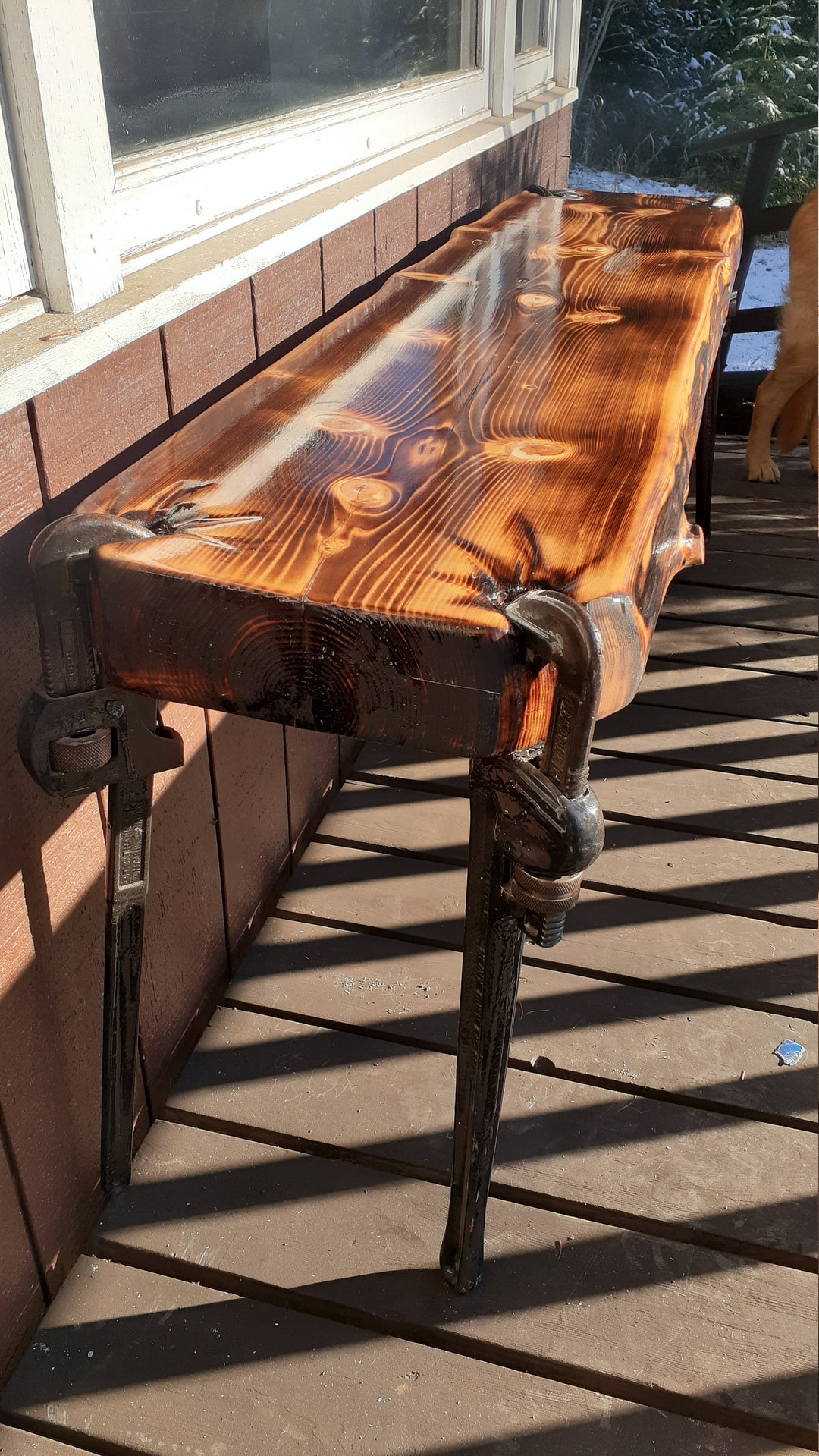 Pipe Wrench Coffe Table Etsy
