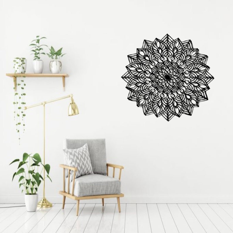 Mandala Metal Wall Art Mandala Metal Wall Decor Mandala Art Etsy India