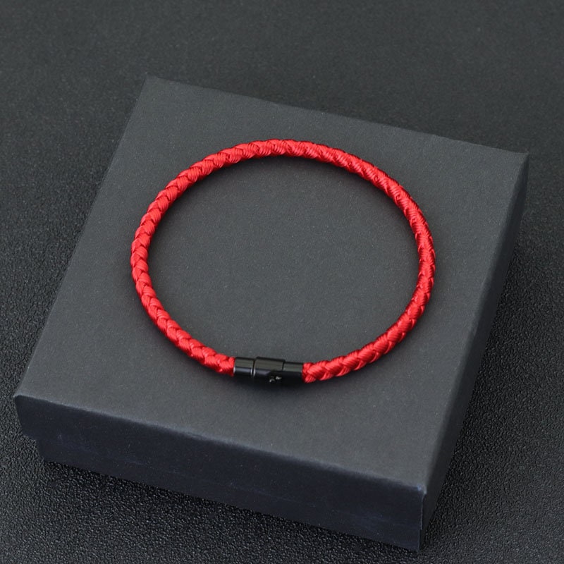 Evil Eye Bracelet, Black String Bracelet, Nylon Cord, Protection Amulet, Family Gift Ideas, Simplicity, Dainty Bracelet, Minimal Mens Gift