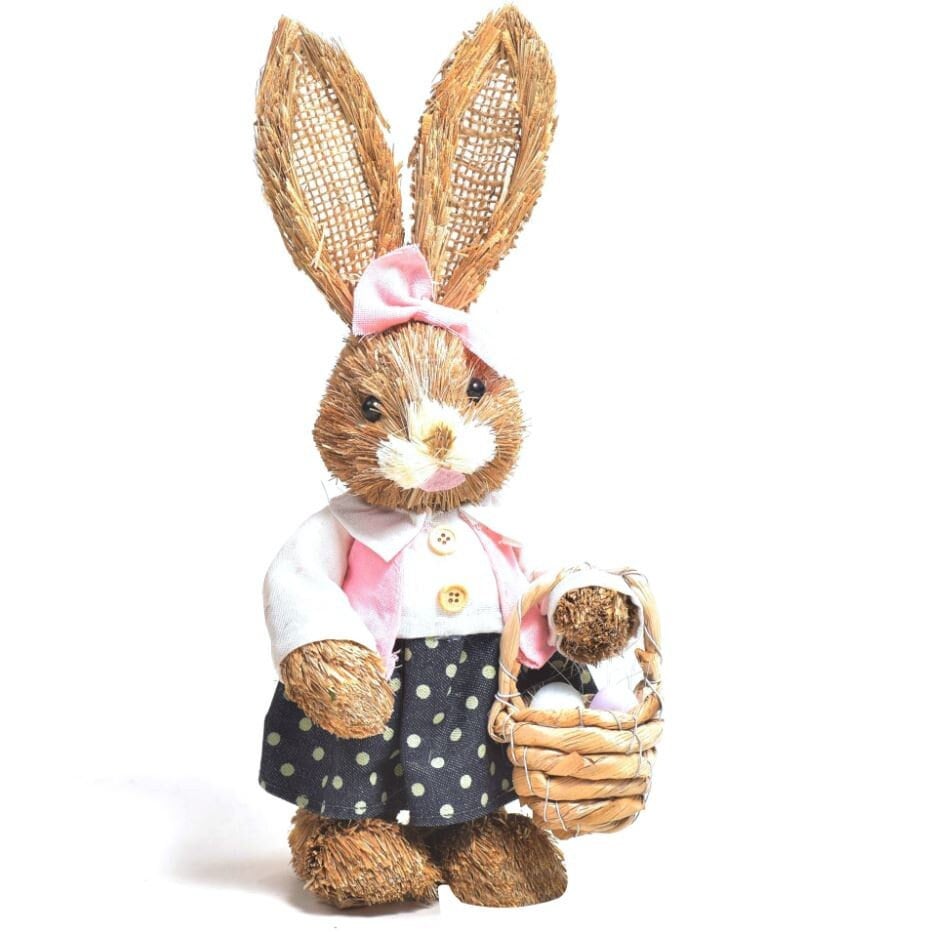 Ruunjoy 24PCS/Set Wholesale Happy Easter Day Straw Topper Rabbits Eggs  Charms Bunny Straw Cover Reusable Decor Drinking Straw for Holiday - China  Easter Bunny and Easter Baskets price