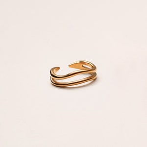 18k Gold Filled Ring Etsy UK