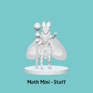 Moth Miniature - Staff