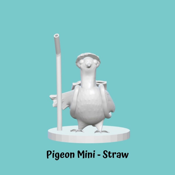 Pigeon Miniature - Straw
