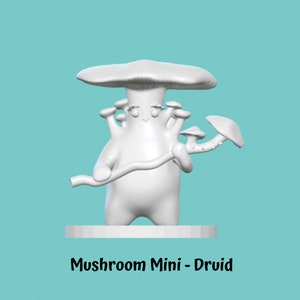 Mushroom Miniature - Druid