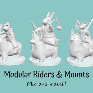 Modular Riders & Mounts