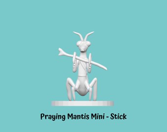 Praying Mantis Miniature - Stick