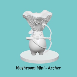 Mushroom Miniature - Archer