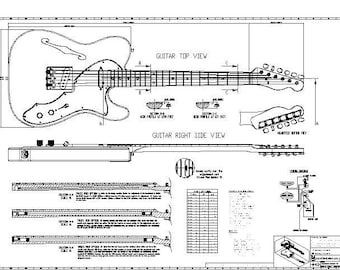 フェンダーテレキャスターシンライン69ギターこのギターを作る計画