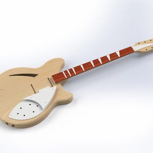 Rickenbacker 360/6 3D-model CAD-bestanden