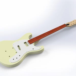 Mosrite Ventures II 1965 (Johnny Ramone) 3D-model CAD-bestanden