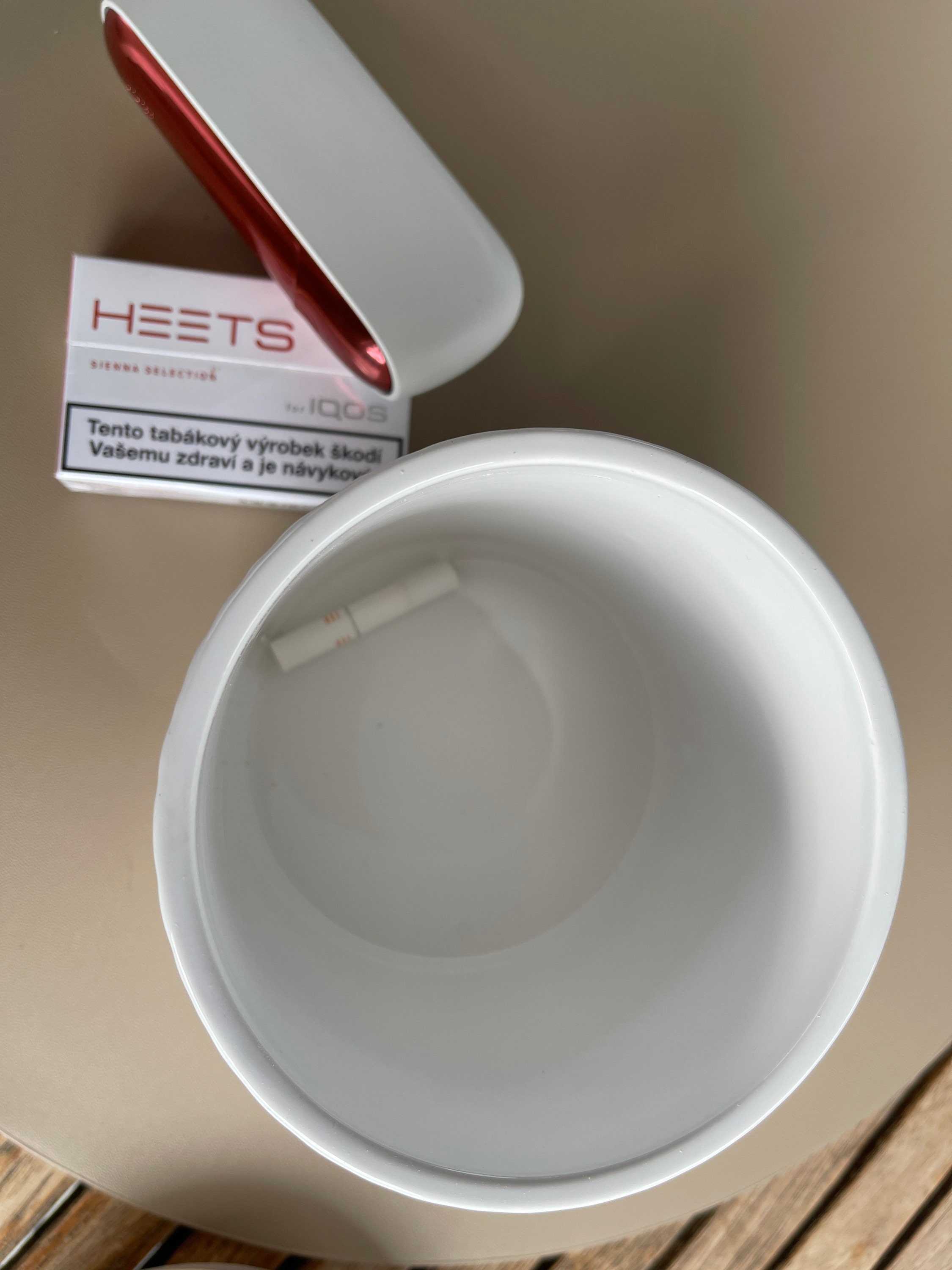 Premium Ashtray for Iqos/terea Heets Spiral, Stylish and Durable
