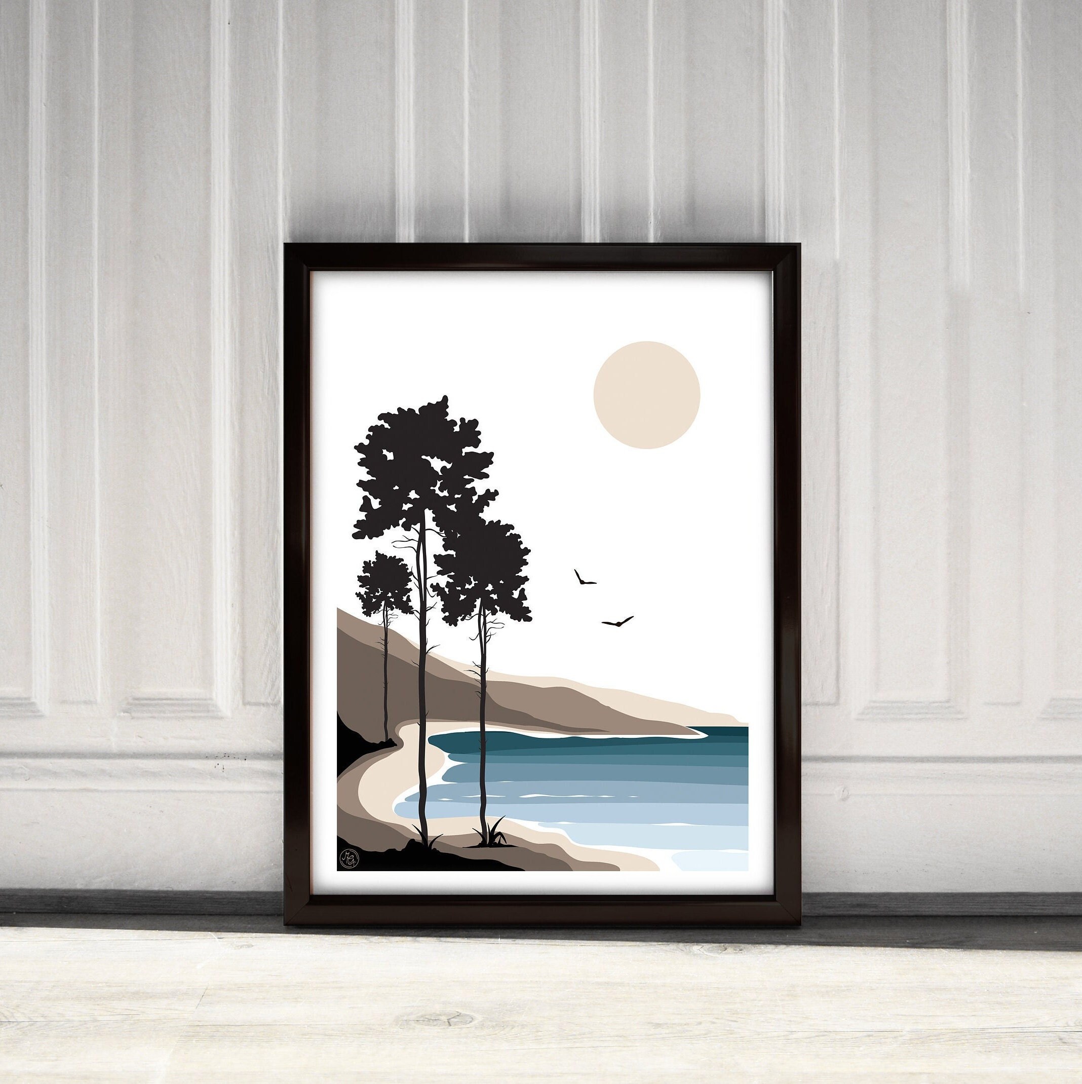 Affiche Illustration Landaise