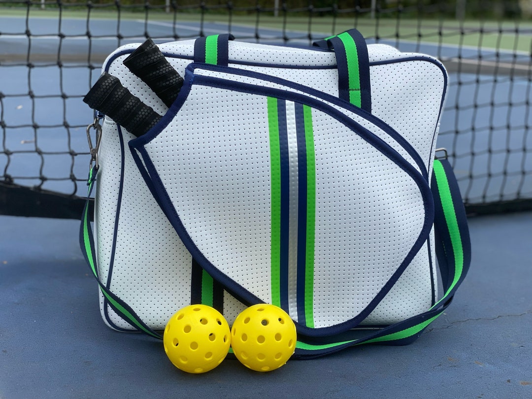 PICKLEBALL BAG Neoprene Paddle Tennis Bag, Platform Tennis Bag, Pickle