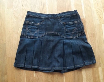 Vintage 2000s Dolce Gabbana denim mini skirt