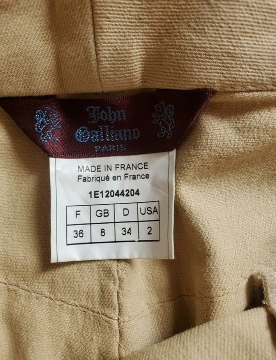 Archival John Galliano pants - image 9