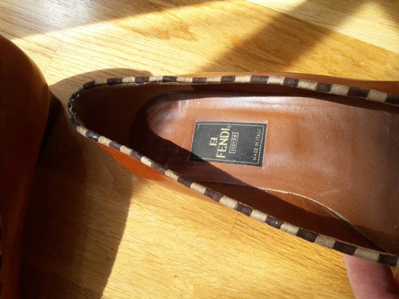 Vintage 80ss FENDI shoes - image 3