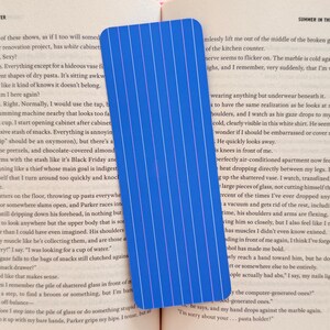 Silly Goose Book Club Bookmark: Matte Laminated Double-Sided with Optional Tassel image 3