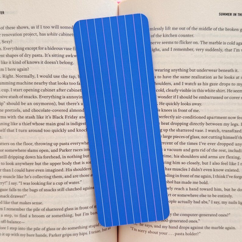 Silly Goose Book Club Bookmark: Matte Laminated Double-Sided with Optional Tassel image 3