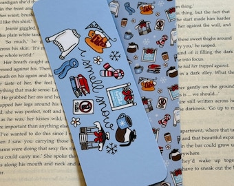 I Smell Snow Bookmark – Double Sided, Matte Laminated
