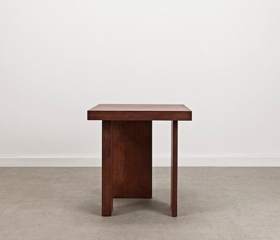 OTOTO.17 Minimalist japandi style plywood stool, plant stand, cocktail table, auxiliary table, bedisde table
