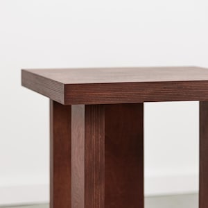 OTOTO.17 Minimalist japandi style plywood stool, plant stand, cocktail table, auxiliary table, bedisde table image 11