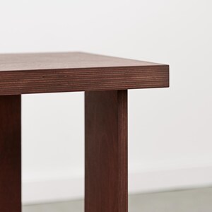 OTOTO.17 Minimalist japandi style plywood stool, plant stand, cocktail table, auxiliary table, bedisde table image 12
