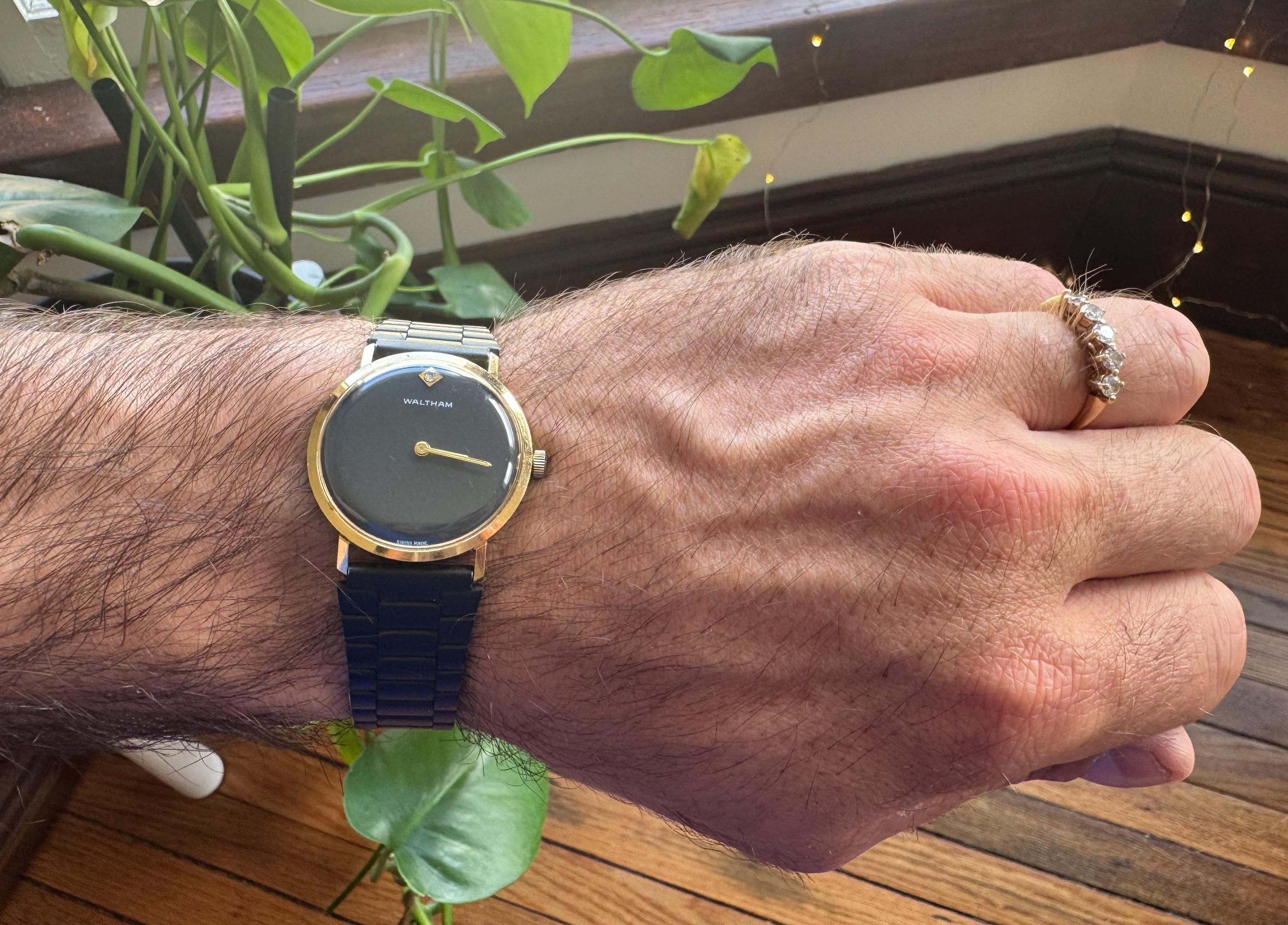 Waltham gold watch - Etsy 日本