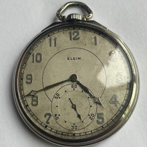 14k shops gold filled Elgin pocket watch