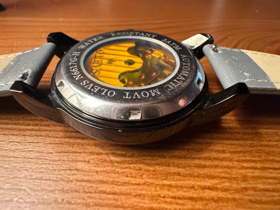 Men’s Automatic Moon Phase Skeleton Display Watch - image 9