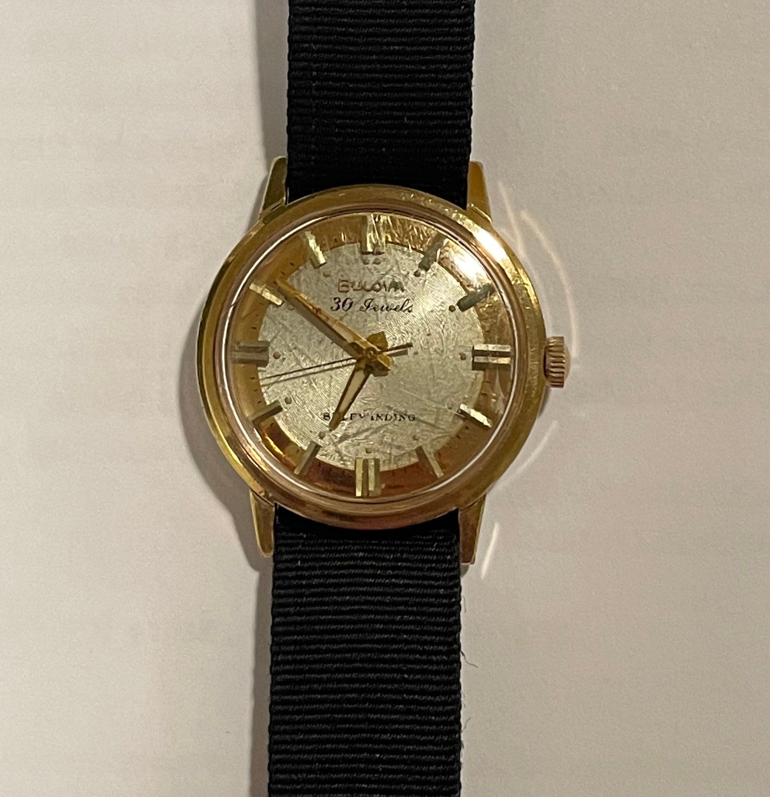 Bulova Self Winding 30 Jewel Watch Etsy