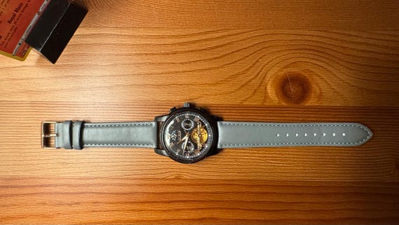 Men’s Automatic Moon Phase Skeleton Display Watch - image 4