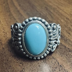 Vintage Turquoise Avon Ring