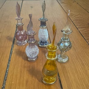 Vintage Glass Art Deco Containers