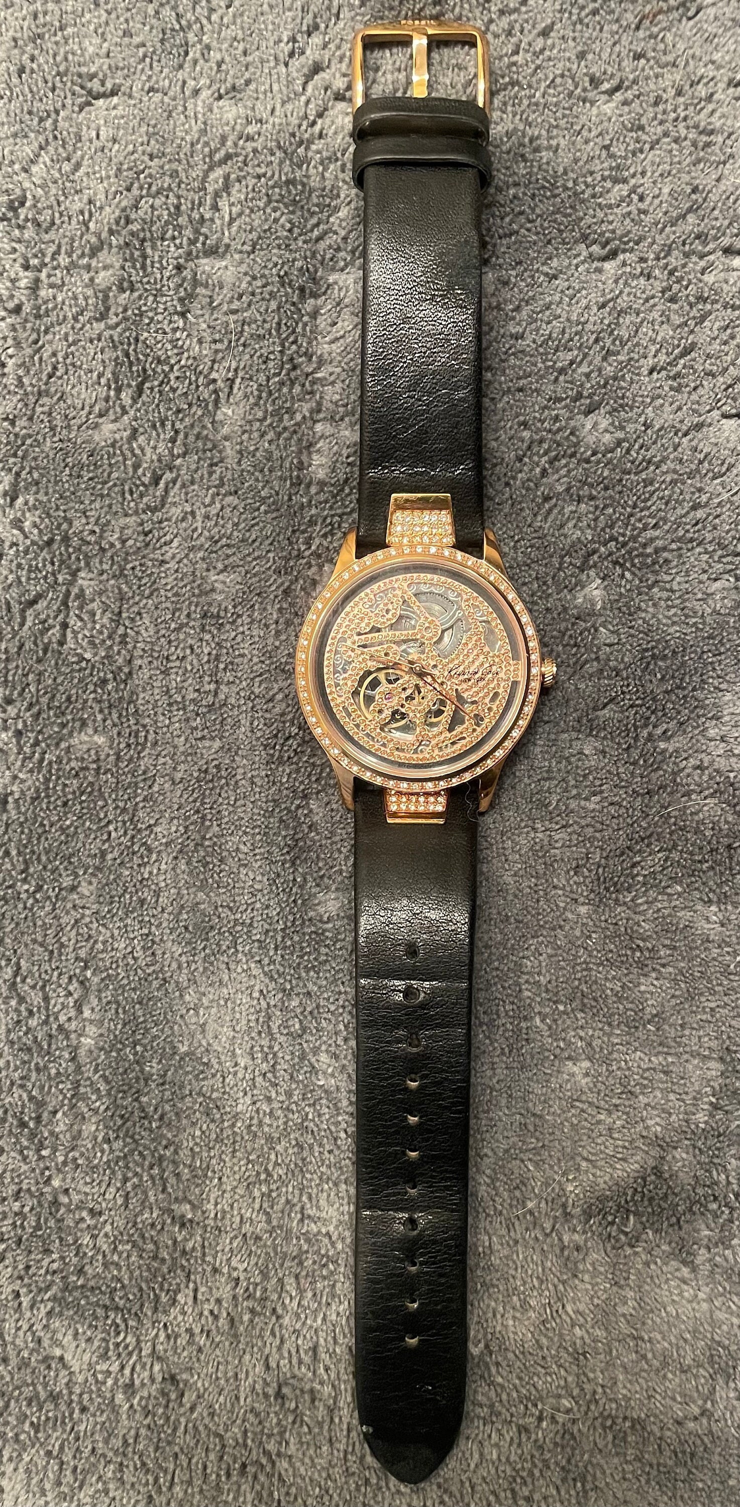Reloj esqueleto autom tico Kenneth Cole New York Etsy Espa a