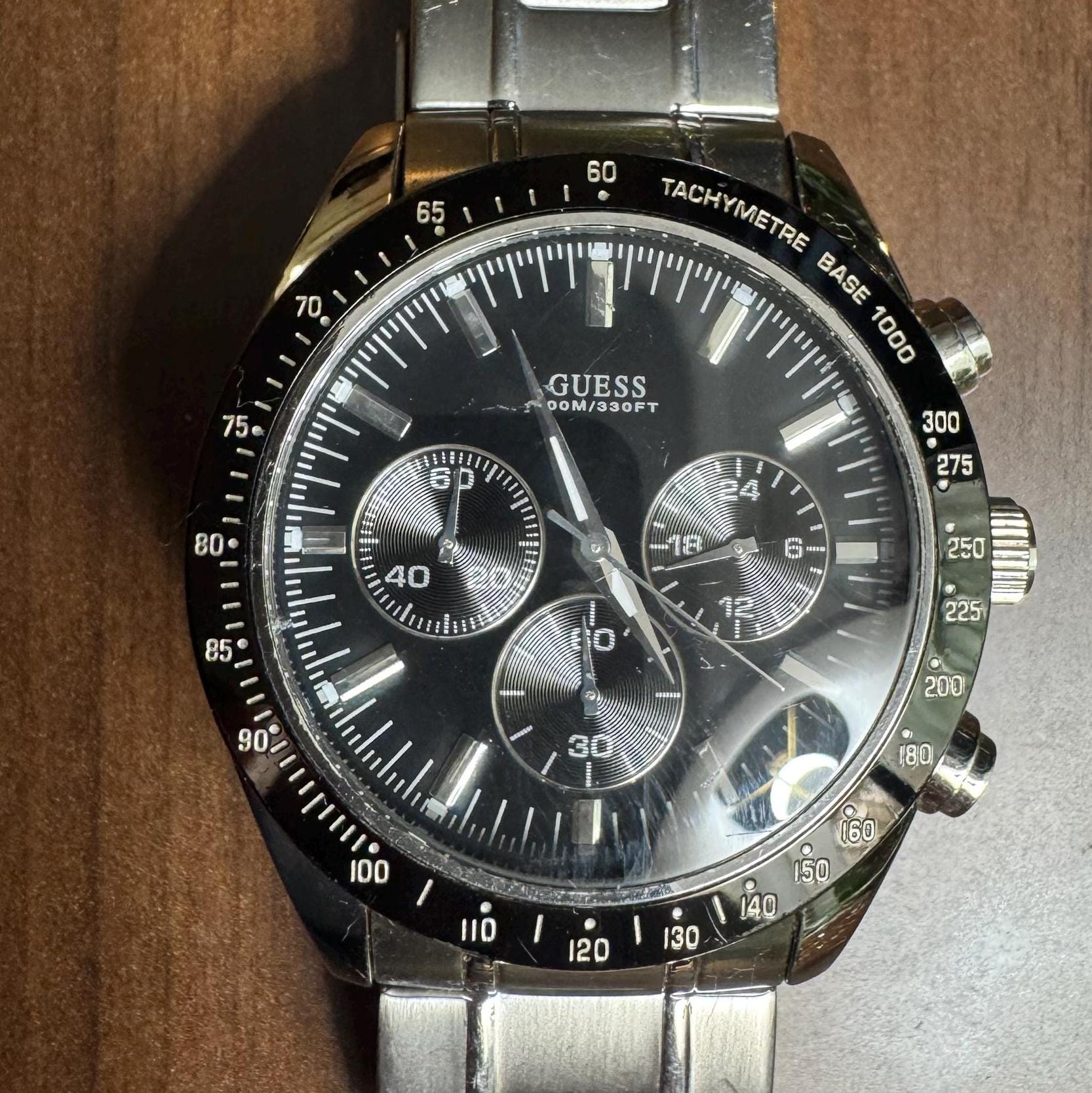 Vintage Guess Chronograph Watch