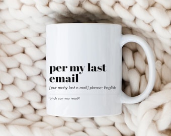 Office Phrase Mugs
