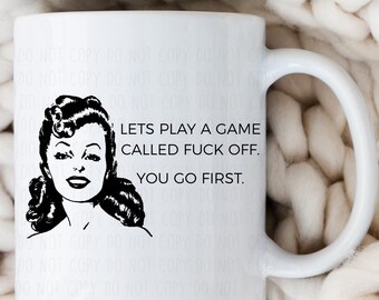 Lets play a Game Mug
