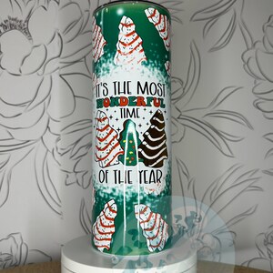 Christmas Cake Tumbler