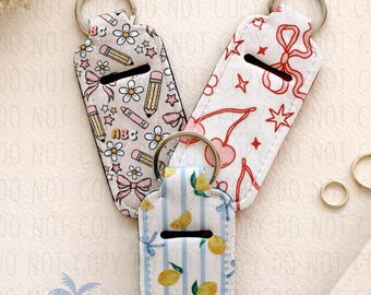 Lip Balm Holder Keychain